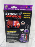 Shine Armor 3-IN-1 Ceramic Coating Waterless Wash Shine Protect + Microfiber Car