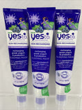 (3) Yes To Super Blueberries Recharging Sleeping Mask Face Stressed Yogurt 2oz