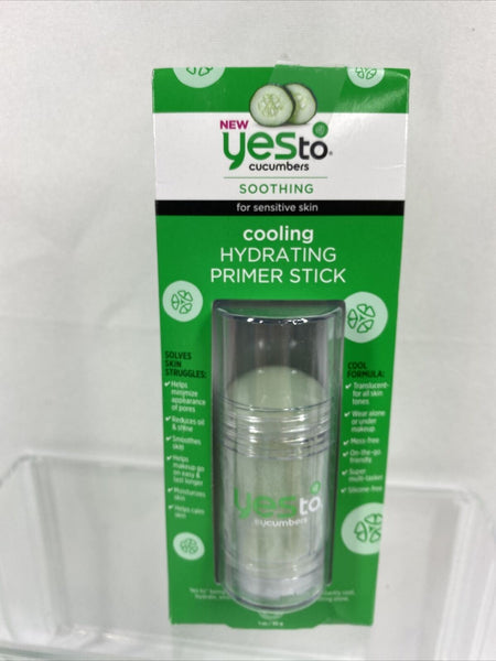 Yes to Cucumbers Soothing Sensitive Cooling Hydrating Smooth Primer Stick 1 oz
