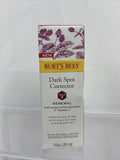 Burts Bees Dark Spot Corrector Renewal Retinol Vitamin C Wrinkles Tone 1 oz