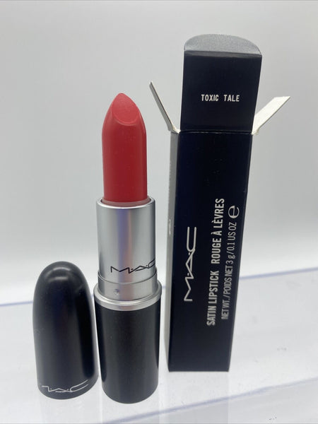 BNIB MAC Toxic Tale Satin  Lipstick Limited Edition w/receipt