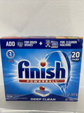 Finish All in 1 Powerball Fresh, Dishwasher Detergent Tablets 20 ct