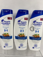 (3) Head & Shoulders Dry Scalp Care 2 In 1 Shampoo Conditioner Dandruff 13.5oz