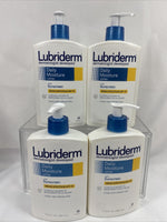 (4) Lubriderm Daily Moisture Lotion with Sunscreen Spf 15 13.5 oz 4/22+
