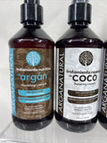 (4) ArgaNatural Coco Argan Nourishing Repairing leave-in conditioner Spray 8oz