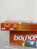(2) Bounce Fabric Softener Dryer Sheets Outdoor Fresh 40ct COMBINE SHIPPING!