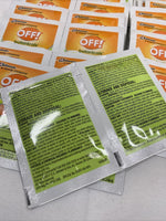 (40) OFF! Botanicals Towelette Wipe Mosquito Plant Based Repellent Singles