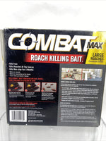 COMBAT MAX LARGE ROACH KILLING BAIT STATIONS, CHILD-RESISTANT, 8 COUNT
