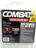 COMBAT MAX LARGE ROACH KILLING BAIT STATIONS, CHILD-RESISTANT, 8 COUNT