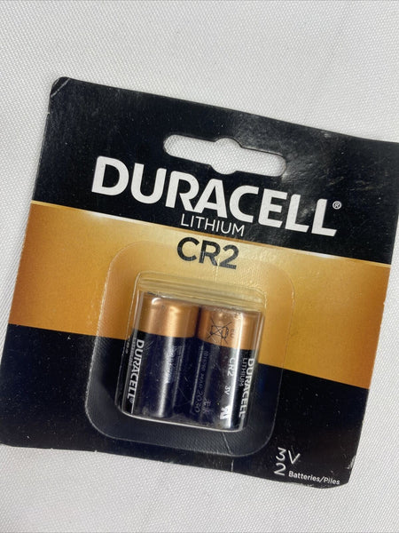 Duracell Photo 3-Volt Lithium CR2 Batteries, Pack Of 2 Batteries 2030