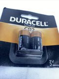 Duracell Photo 3-Volt Lithium CR2 Batteries, Pack Of 2 Batteries 2030
