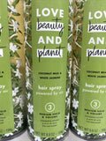(4) Love Beauty & Planet MEDIUM HOLD Coconut Jasmine Hair Spray Air Power 6.8oz