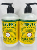 (2) Mrs. Meyer's Hand Lotion Aromatherapeutic 12oz YOU CHOOSE Combine Ship&Save