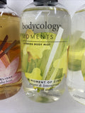 (3) Bodycology Layering Body Mist Moment Zing Delight Vanilla Orchid Lemon Grass