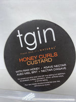 TGIN HONEY CURLS CUSTARD RAW HONEY + AGAVE NECTAR Thank God It’s Natural 12oz