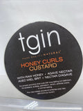 TGIN HONEY CURLS CUSTARD RAW HONEY + AGAVE NECTAR Thank God It’s Natural 12oz