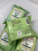 (4) Burt's Bees Facial Cleansing Towelettes Cucumber Sage 30ct Each 120ttl