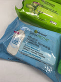 (3) Garnier Micellar Refreshing Cleansing Wipes 25 Each 75 Towelette