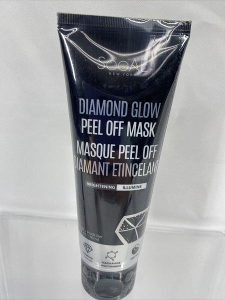 Soo’AE Diamond Glow Peel Off Face Mask Brightening 3.4oz SOOAE Tube