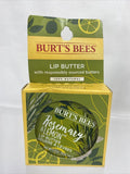 Burt's Bees Rosemary Lemon 100% Natural Lip Butter Tin Balm