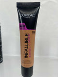 L'Oreal Infallible Foundation or Concealer Longwear Full Wear  YOU CHOOSE SHADE