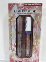 L'Oreal Lash Paradise Mascara & Liquid Eyeshadow Set Star Gazing Blackest Black