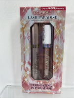 L'Oreal Lash Paradise Mascara & Liquid Eyeshadow Set Star Gazing Blackest Black
