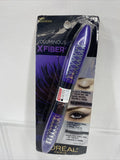 L'Oreal 213 Blackest Black Voluminous XFiber Mascara & Primer Lash