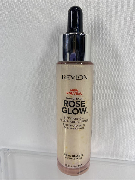 Revlon Rose Glow Hydrating & Illuminating Primer 001 Rose Quartz 1.0 FL Oz