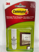 Command Hanging Strips Hook Clip YOU CHOOSE Buy More & Save + Combined Shipping