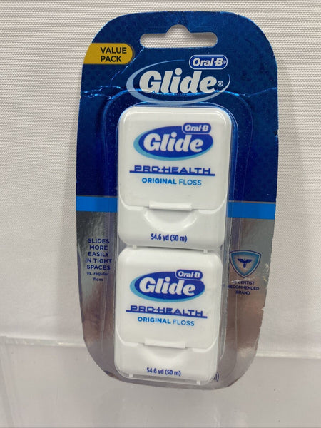 Oral-B Glide Pro Health Original Dental Floss 2-packs 54.6 Yards Each