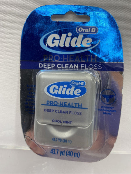 Oral-B Glide Pro-Health Deep Clean Floss: Cool Mint, 43.7 YD