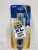 Crayola Project XL Poster Marker BLACK Low Odor For Signs Posters COMBINE SHIP!