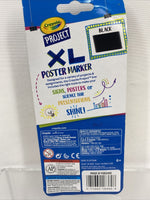 Crayola Project XL Poster Marker BLACK Low Odor For Signs Posters COMBINE SHIP!