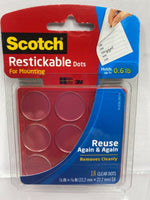 Scotch Mounting Tape Dots Glue YOU CHOOSE Buy More & Save + Combined Shipping