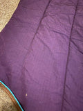 Rambo Stable Blanket 300g Fill Heavy Horse Purple Brown 82” Closed Front