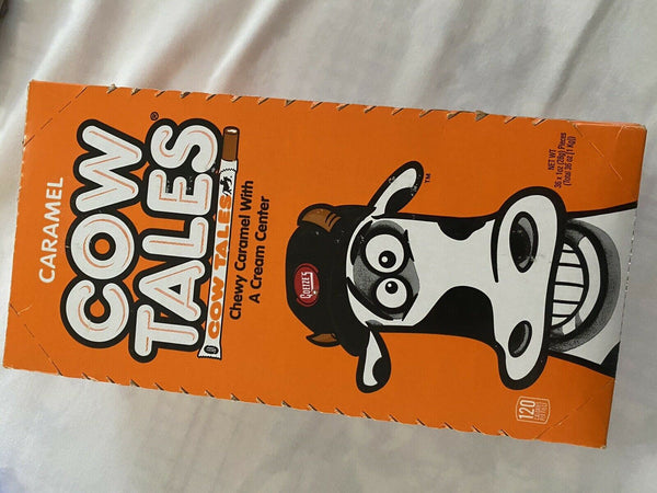 Cowtales Vanilla Chewy Caramel Candy Cow Tales Bulk Individual 36 Ct Over 2lbs