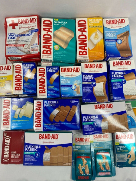 Band-Aid Bandaid Adhesive Bandages YOU CHOOSE Buy More Save & Combined Shipping