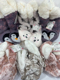 Luxe Sherpa Lined Cozies Critter Sock YOU CHOOSE Buy More Save & Combine Shippin