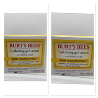 (2) Burt's Bees Hydrating Gel Creme Nourishment 1.8 oz Moisturizer COMBINE SHIP
