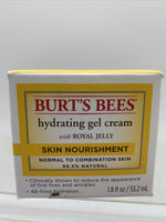 (2) Burt's Bees Hydrating Gel Creme Nourishment 1.8 oz Moisturizer COMBINE SHIP