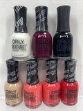 (7) Orly Breathable Treatment + Color Nail Polish Gel No Repeats Bulk Lot
