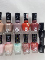 (17) Sally Hansen Miracle Gel Nail Polish Gel No Repeats Bulk Lot