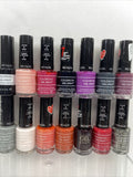 (14) Revlon Gel Envy Diamond Nail Polish No Repeats Bulk Lot Nude Pink Purple