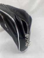 New Victoria’s Secret Fashion Show 2012 Clutch Makeup Bag Tote Black Silver