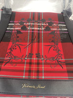 Victoria's Secret Red Black 2020 Multi-Color Plaid Christmas Tote Bag Weekender