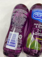 (3) Durex Massage & Play Soothing 2-In-1 Gel & Personal Lubricant 11/21+
