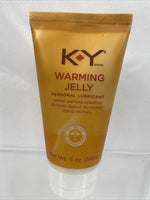 KY Warming Jelly Personal Lubricant 5 oz (Large Tube)  Warming Sensation 10/21