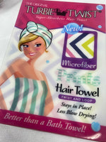 Turbie Twist Microfiber Hair Towel Cap YOU CHOOSE Buy More Save & Combine Ship