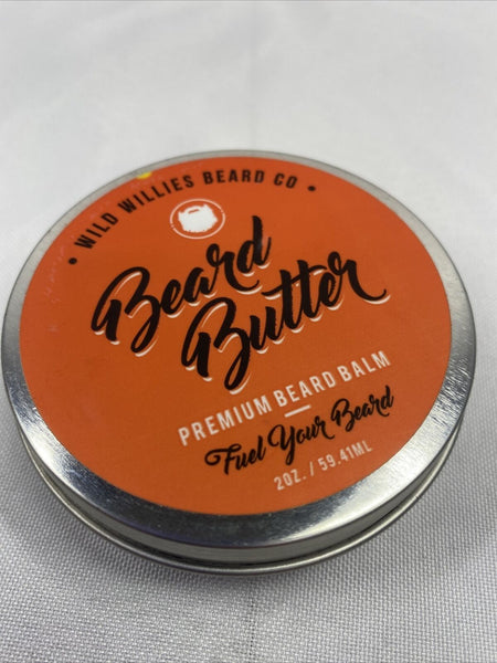 Wild Willies Beard Co- Beard Butter Premium Balm 2oz